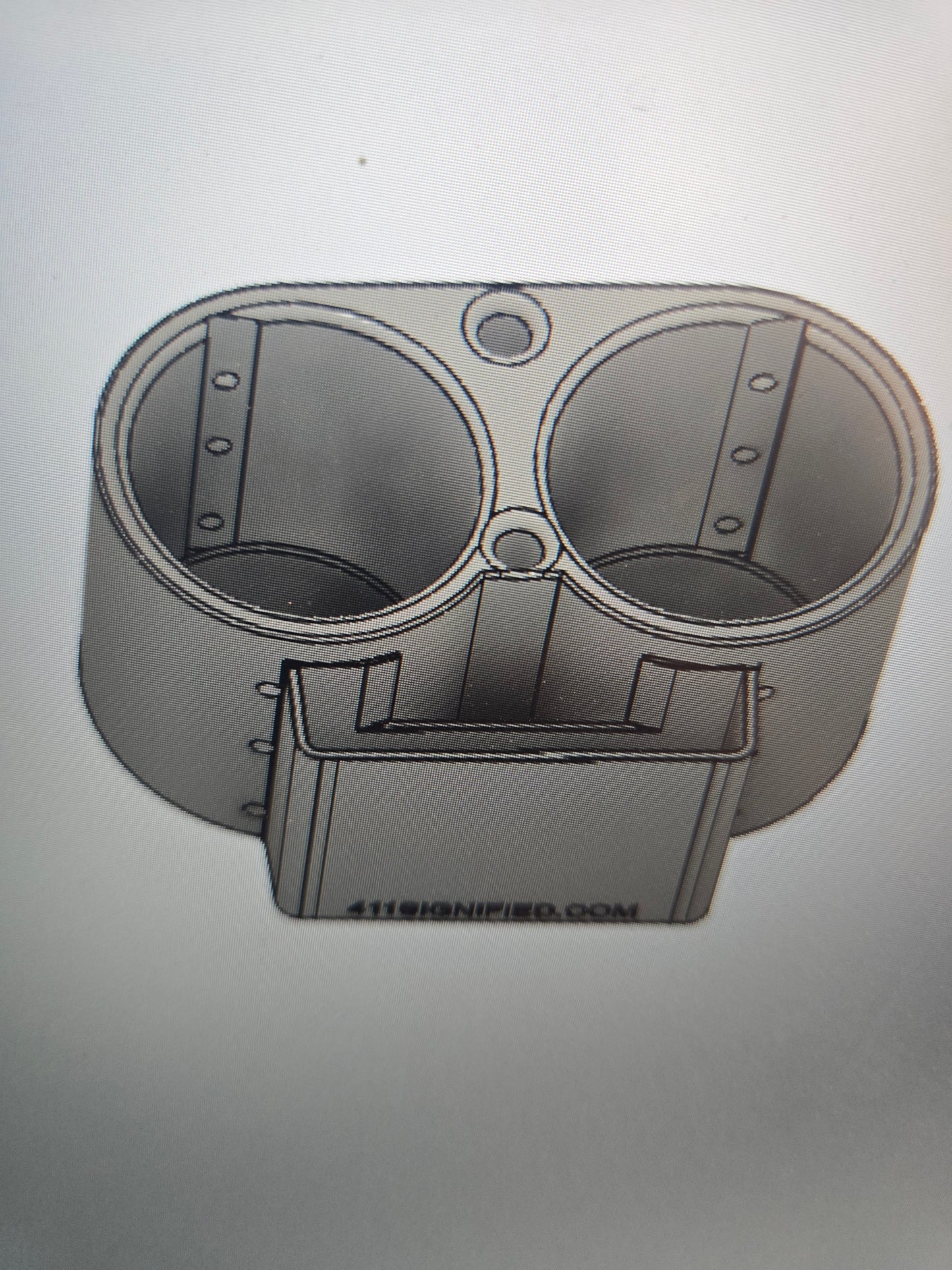 Skidloader drink holder
