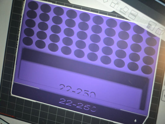 22-250 Reloading tray